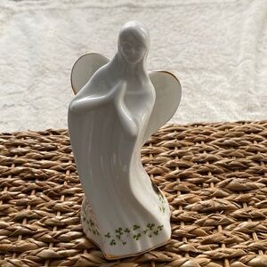 Royal Tara Shamrock Pattern Fine Bone China Angel Figurine.